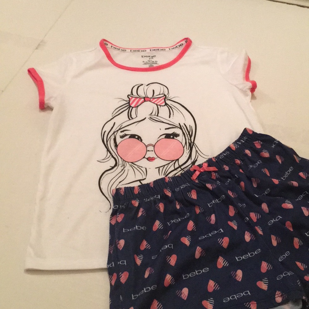 Bebe girls,10/12 pjs